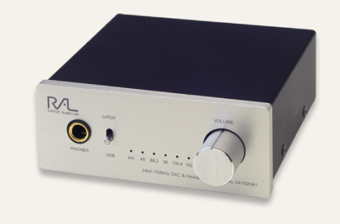 24bit/192kHz対応DAC内蔵ヘッドホンアンプ RAL-24192HA1 | RATOC Audio Lab